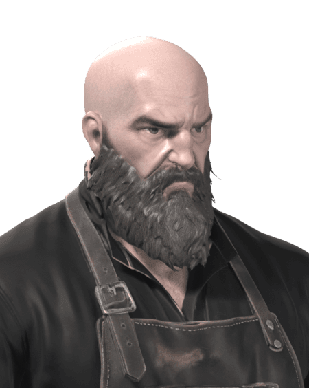 Portrait of Tvrtko, the smith