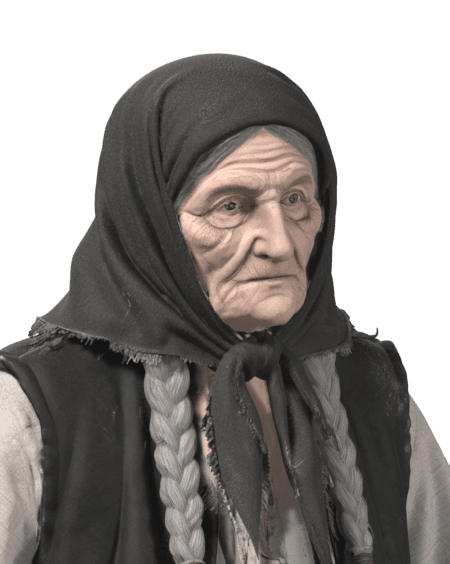Portrait of Kosara, the wise woman